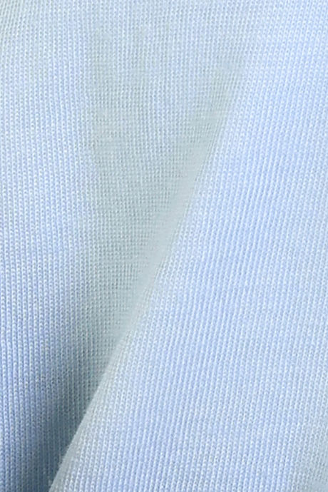 Zivame Summer Thyme Knit Cotton Top - Starlight Blue — image 6